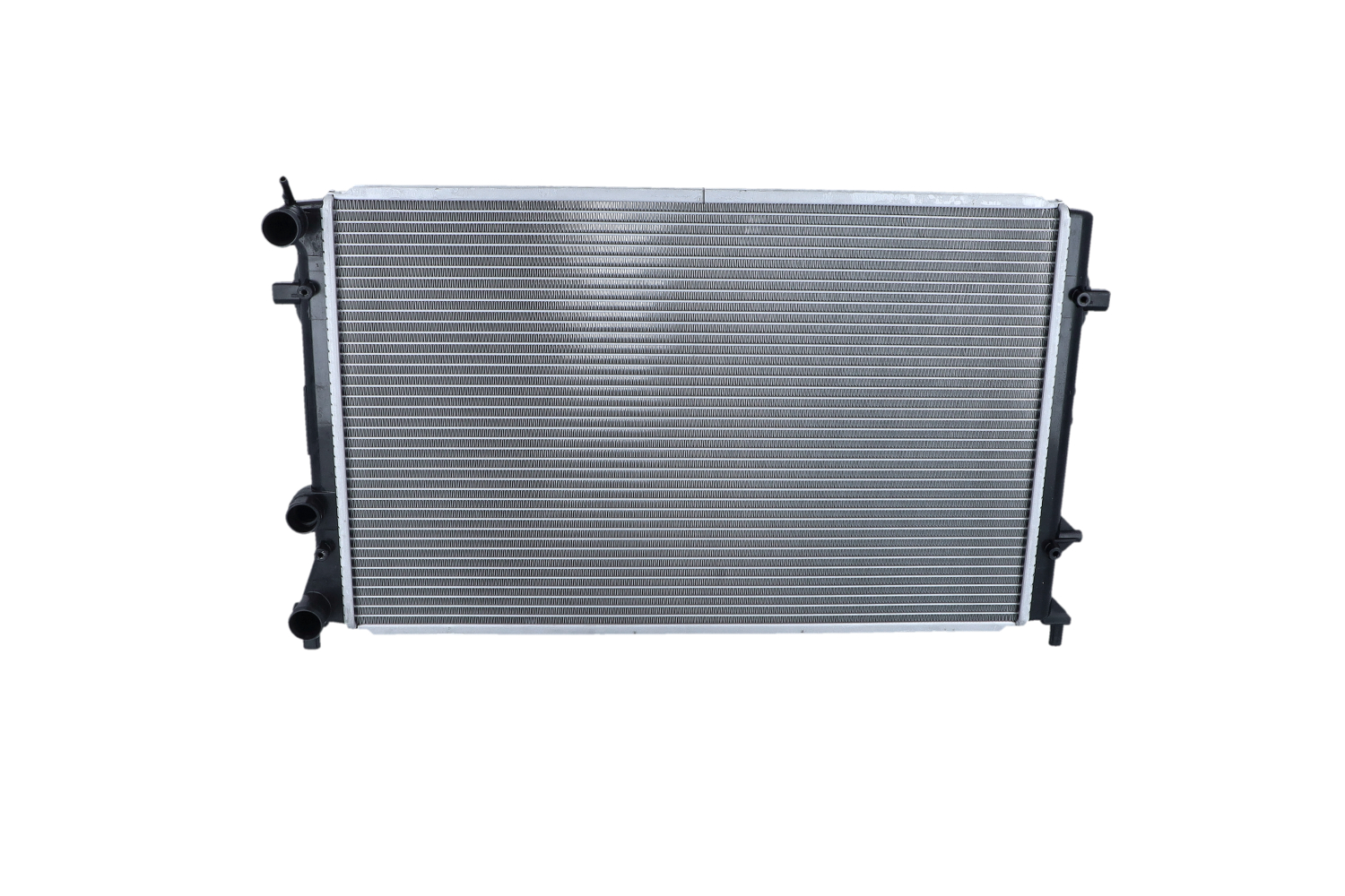 NRF 59057 Engine radiator Brazed cooling fins, Aluminium, without sensor-image-9965634