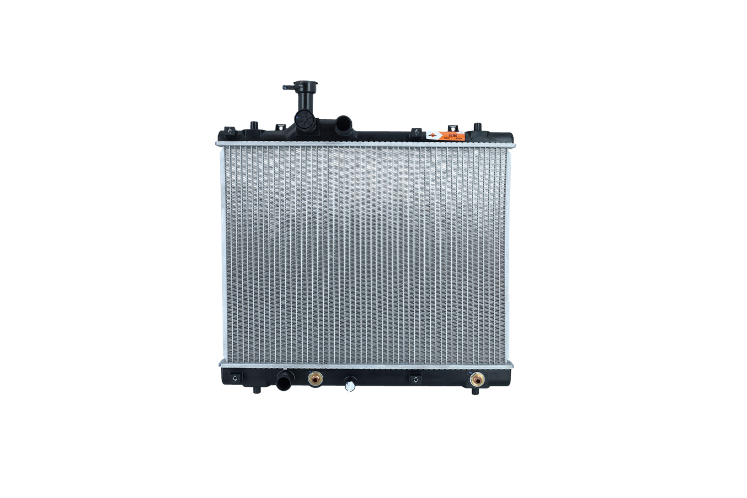 NRF 59208 Engine radiator Brazed cooling fins, Aluminium-image-9966728