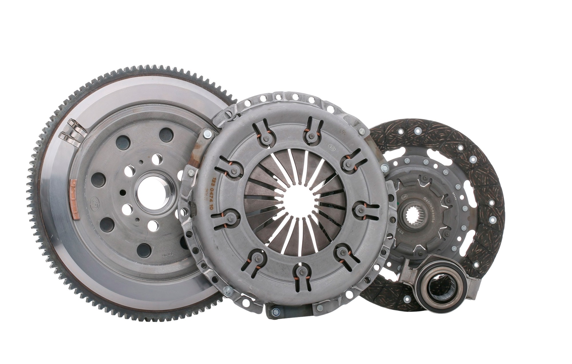 LuK 600 0216 00 Clutch without pilot bearing, Dual-mass flywheel without friction control plate-image-9980795