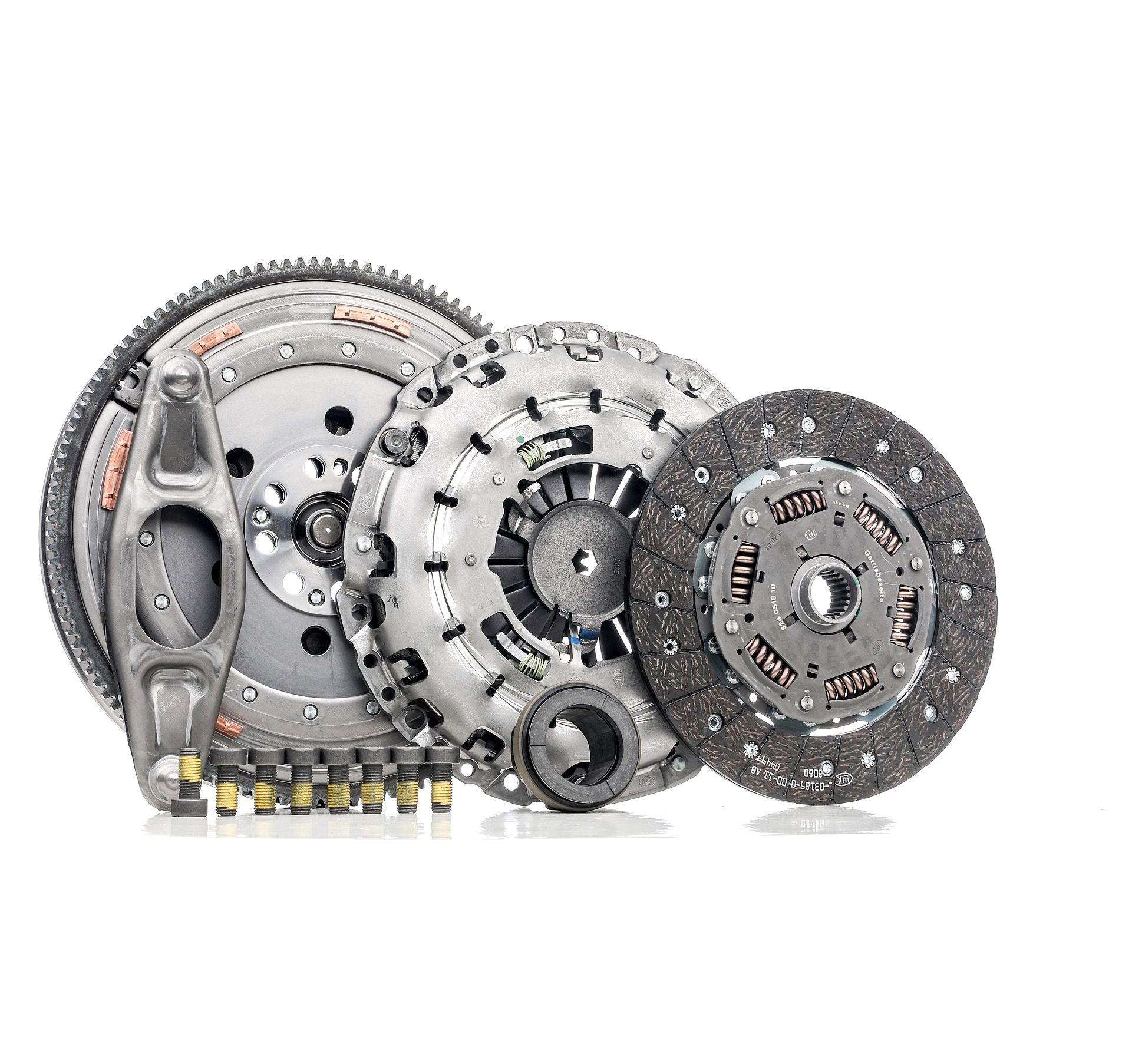 LuK 600 0226 00 Clutch with pilot bearing, Dual-mass flywheel without friction control plate-image-9980801