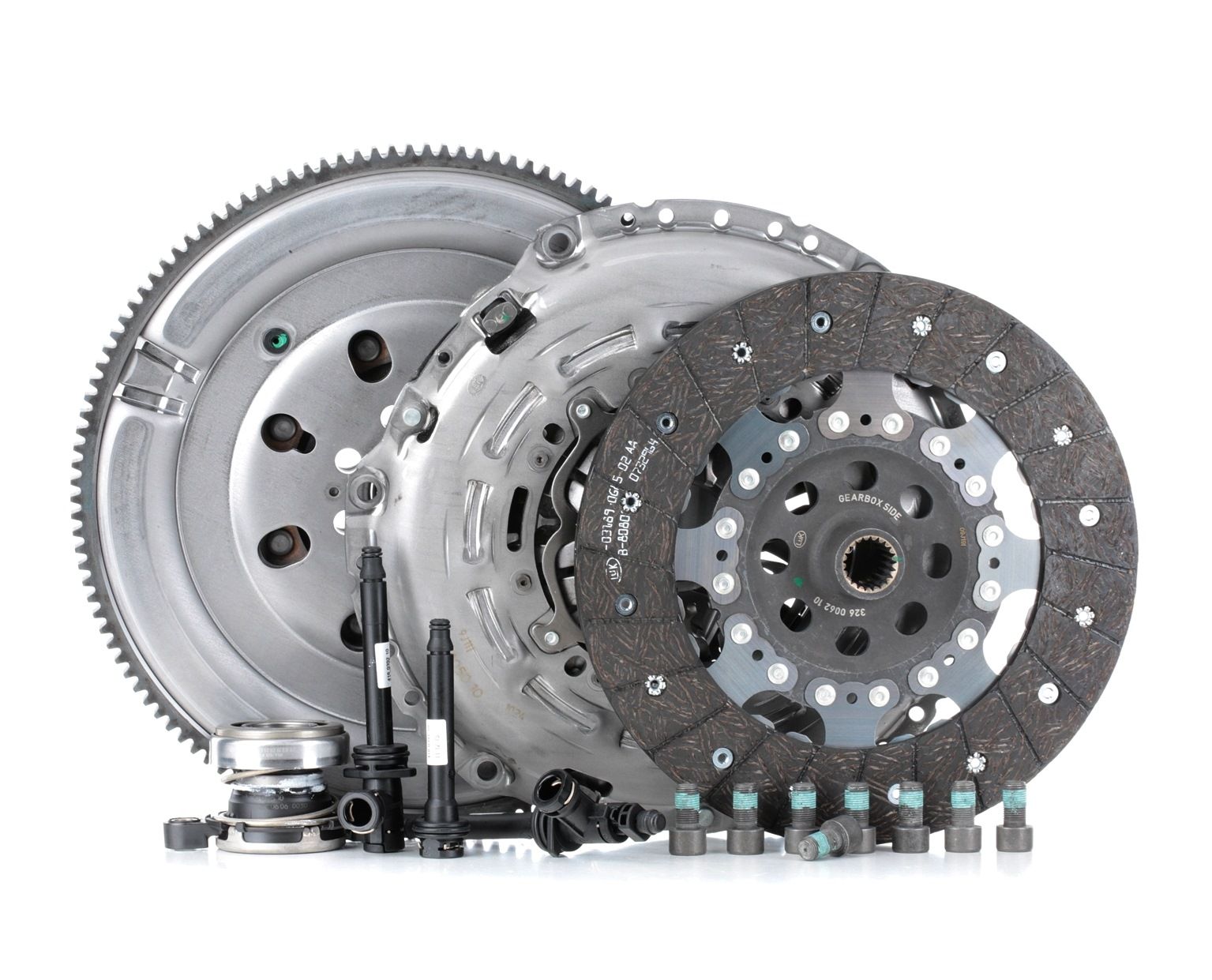 LuK 600 0235 00 Clutch with central slave cylinder, Dual-mass flywheel with friction control plate-image-9980811
