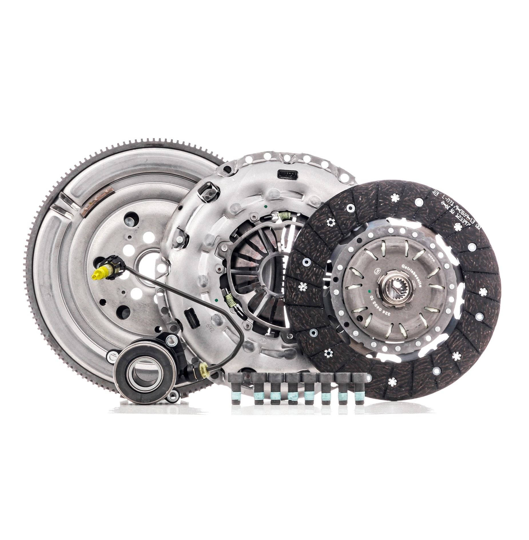 LuK 600 0237 00 Clutch with central slave cylinder, Dual-mass flywheel without friction control plate-image-9980813