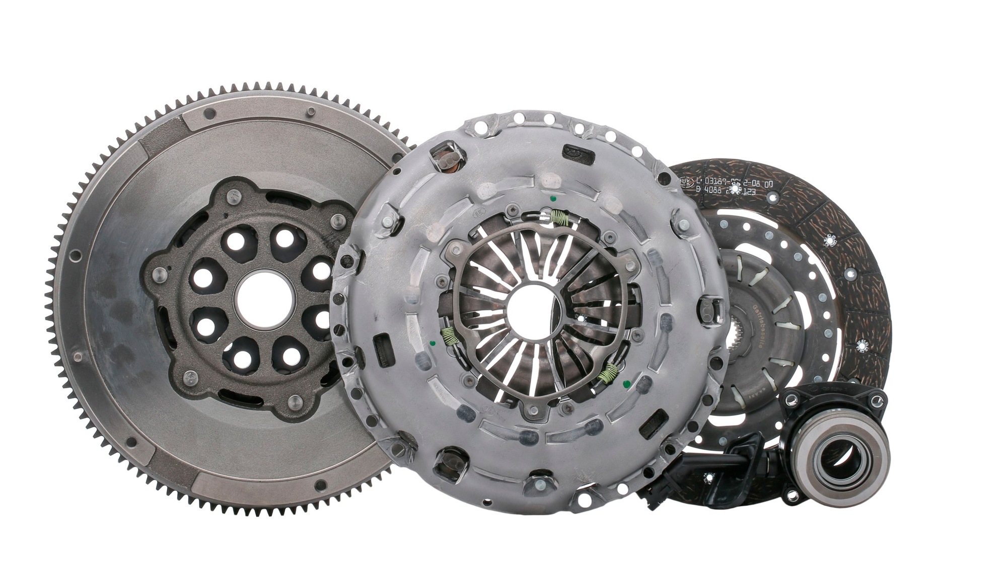 LuK 600 0246 00 Clutch with central slave cylinder, Dual-mass flywheel without friction control plate-image-9980816