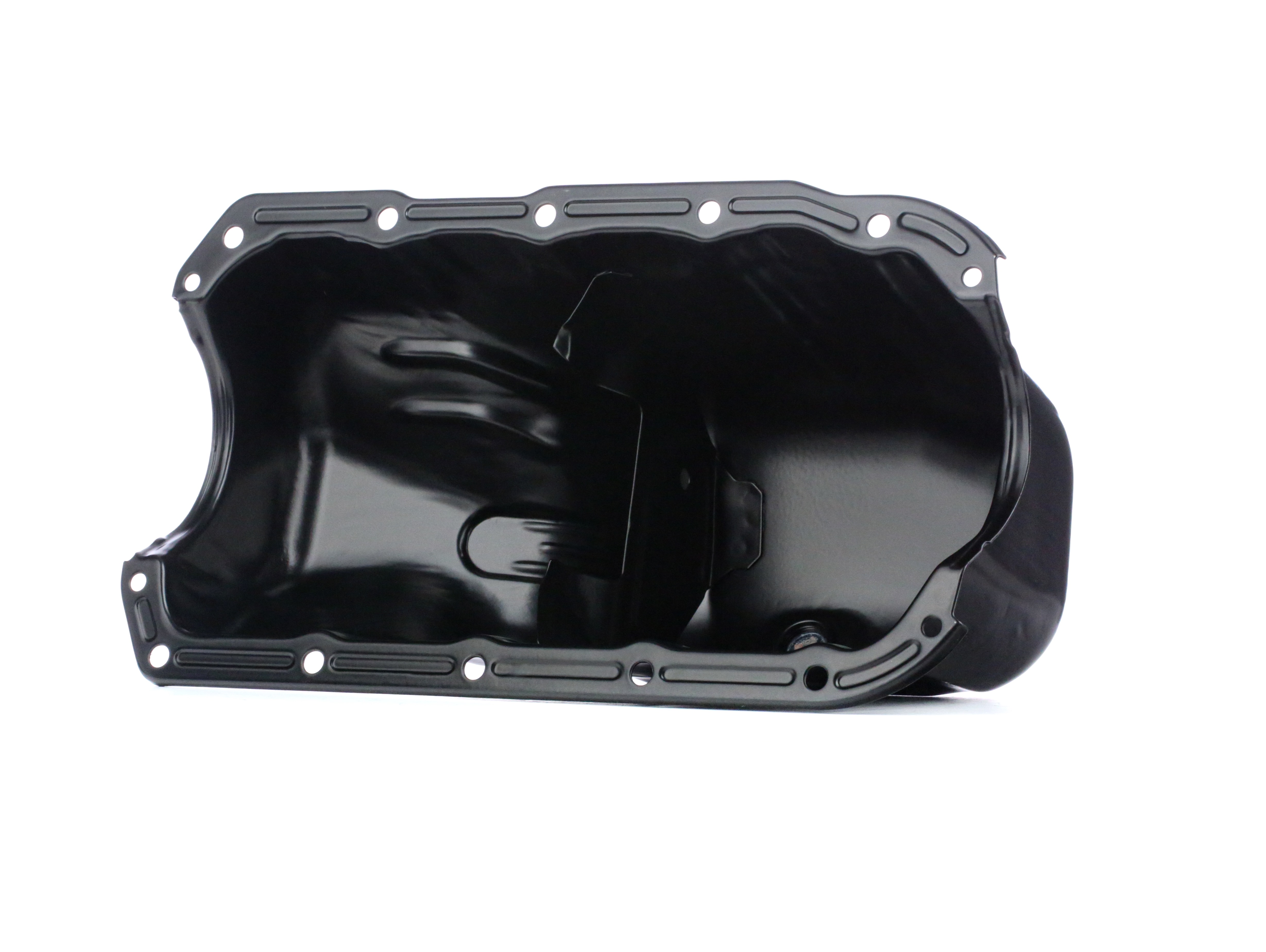 TOPRAN 600 361 Oil Sump Sheet Steel, with oil drain plug-image-9981018