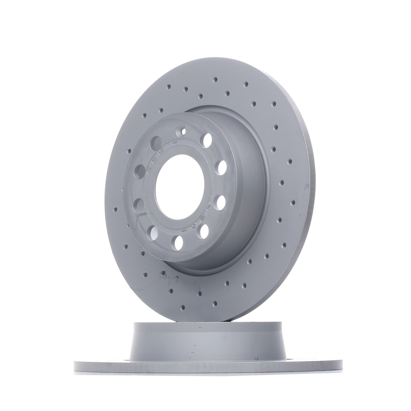 ZIMMERMANN 600.3241.52 Brake disc Rear Axle, Perforated, Coated-image-9981234